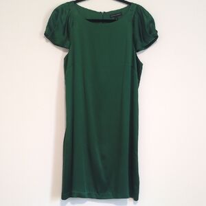 Banana Republic Forest Green Knee Length Dress